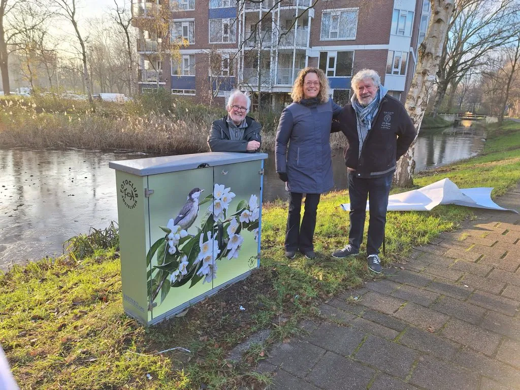 Beeld bij project “Eerste kunstkasten onthult in Amstelveen.”