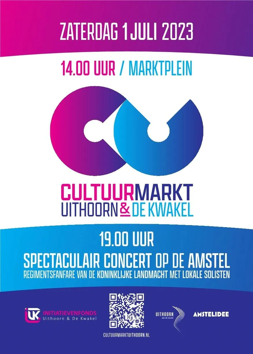 Beeld bij project “Cultuurmarkt Uithoorn en de Kwakel”