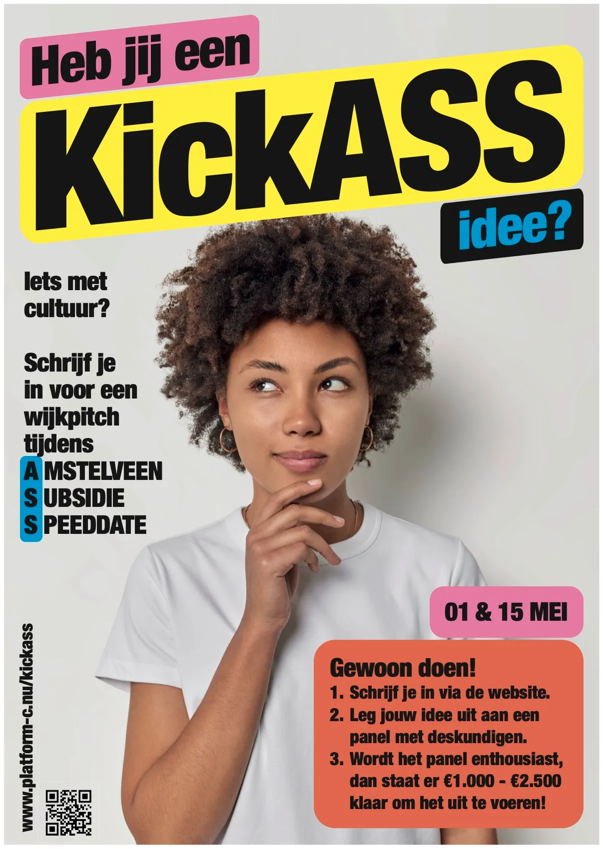 Beeld bij project “AMSTELIDEE VOOR 2de JAAR COSPONSOR KICK ASS PROJECT PLATFORM C”