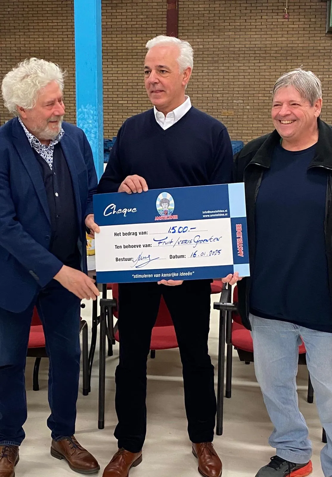 Beeld bij project “Amstelidee bij het Voedselbank Amstelveen Sponsor Ontbijt”
