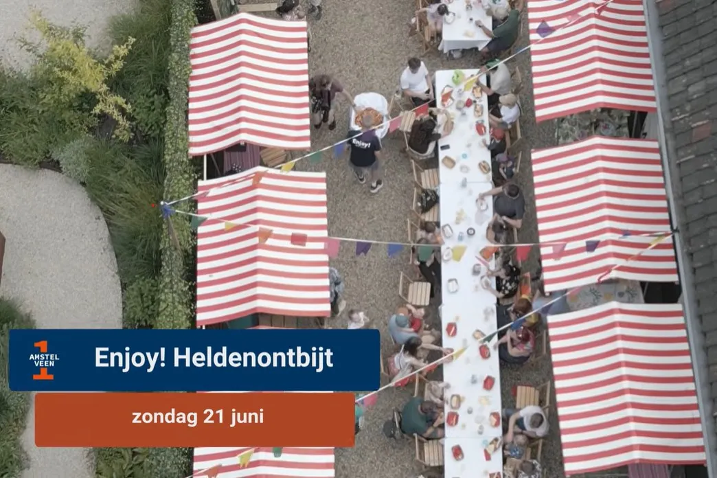 Beeld bij project “De Enjoy! Amstelveense Kinderparade en het “Mijn Held en Ik Ontbijt””