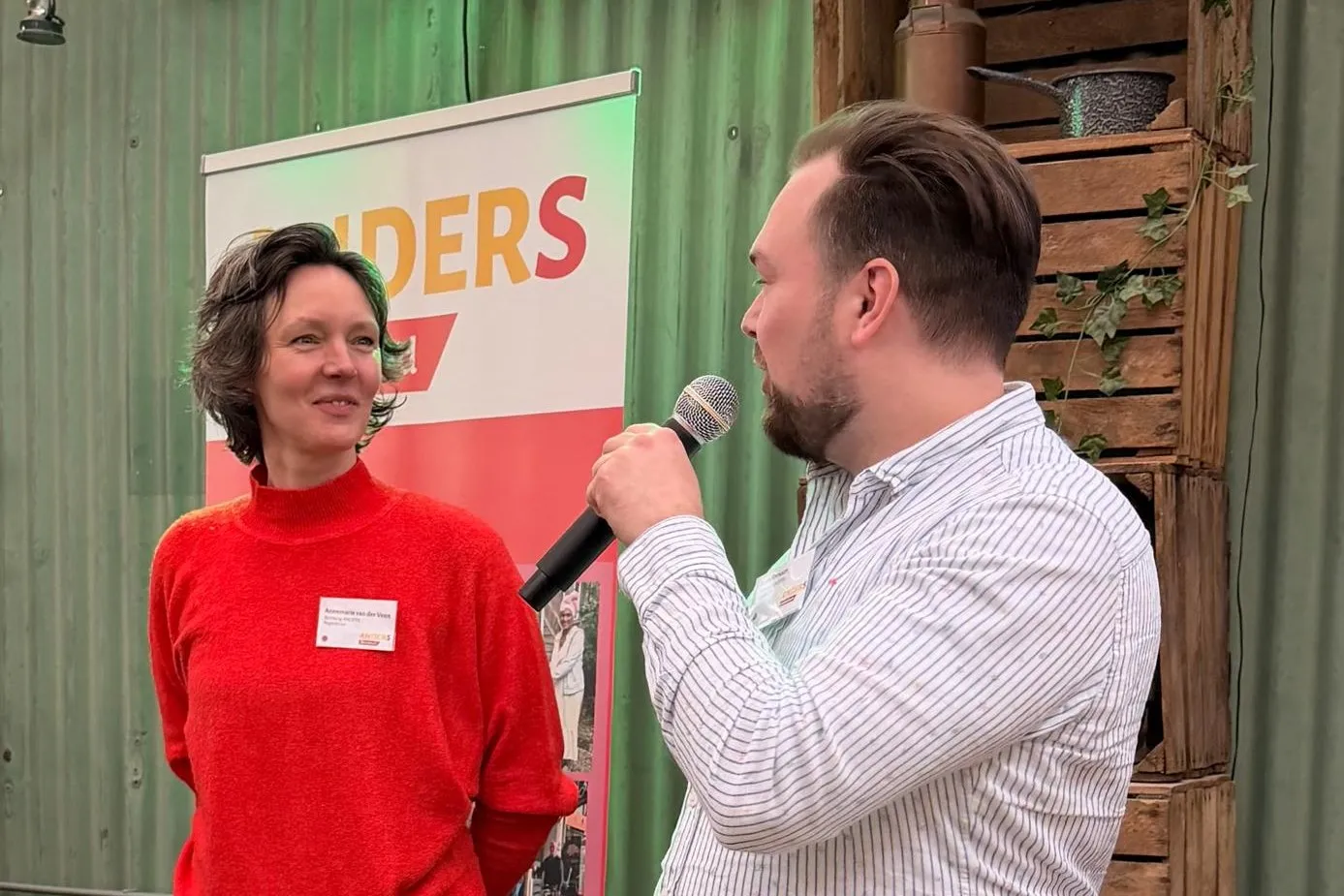 Beeld bij project “Amstelidee bij vruchtbare Partnerborrel ANDERS Amstelland”